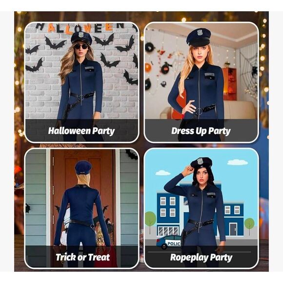 Police Officer Costume Set - Picture 2 of 6